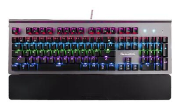 赛德斯星月RGB机械键盘