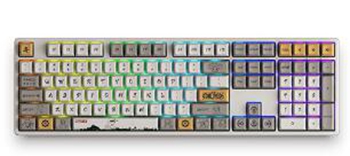 艾酷Akko 5108S RGB航海王水墨键盘