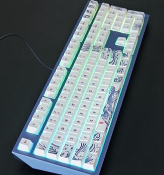 艾酷Ducky shine 7狗年限定版键盘