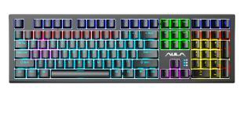 狼蛛F3033混光有线键盘