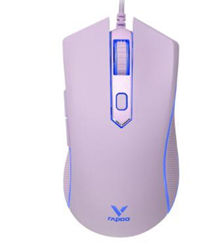 雷柏V28S幻彩RGB电竞游戏鼠标