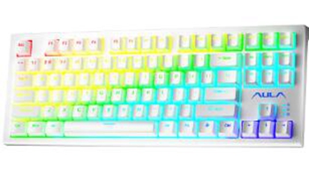 狼蛛F3032混光有线键盘