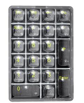 狼蛛F21三模键盘