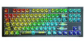 狼蛛F3032有线RGB键盘