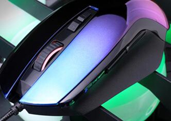 迪摩F22猛禽极光版游戏鼠标