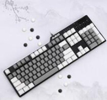 黑爵AK35I白光版键盘