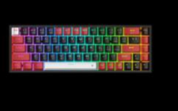 虹龙Redragon K631 Pro Castor Pro 65% 3-Mode Wireless RGB键盘