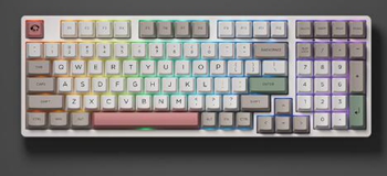 艾酷Akko 3098B三模 9009 Retro键盘