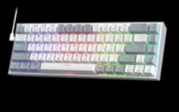 虹龙Redragon K631 Castor Gery 65% Wired RGB键盘