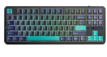 狼蛛AULA F87三模RGB键盘