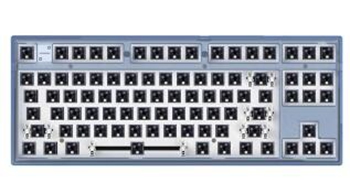 腹灵MK870有线单模RGB键盘