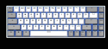 腹灵F12蓝光版蓝牙机械键盘