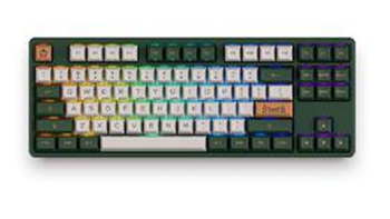 艾酷Akko 5087B三模  World Tour London伦敦键盘