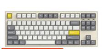 腹灵GP87有线单模RGB键盘